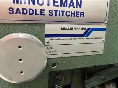 MULLER MARTINI MINUTEMAN Other Post Press | M3 Graphic Machinery (9)