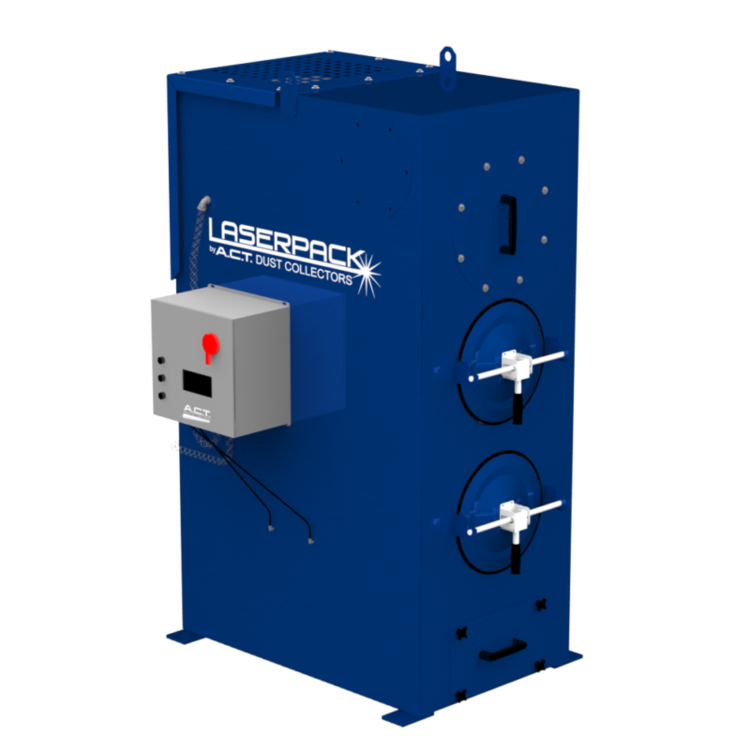 Used ACT LASERPACK 2 Dust Collectors | Mac-Tech #401049