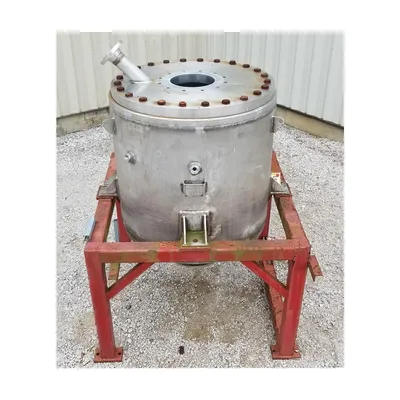 Used Stainless Steel Clyde Pressure Tank - 25 Cu/Ft