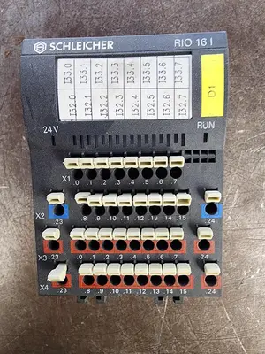 Used SCHLEICHER RIO 16 I PLC Input & Output Michigan US | Midwest Press and Automation #1232154
