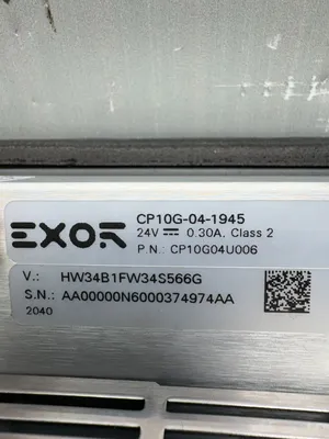 EXOR CP10G-04-1945 Electrical/PLC/Automation | ESS Industrial Equipment Sales (7)