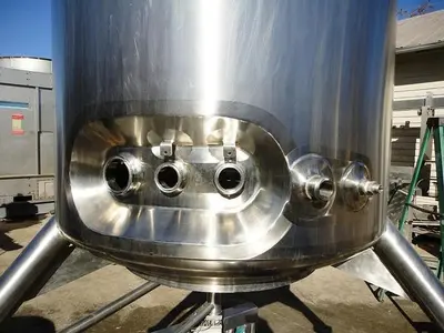 Reactor, 265 Gallon, 316L S/st, 100 PSI, Jkt, Feldmeier, #S737963
