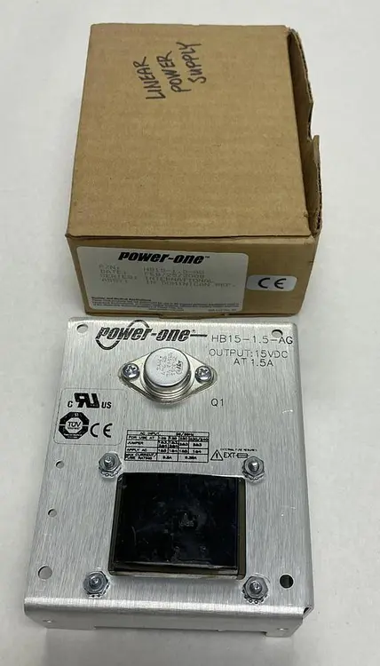 Used POWER-ONE HB15-1.5-AG Miscellaneous Equipment (Electrical & Power) | Surplus Asset Holdings #1197088
