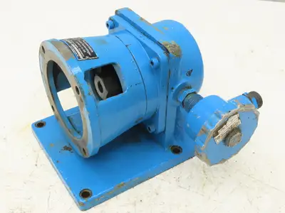 Scherzinger 7300B/EX/SA5 9-87 Gear Pump W/Argo Filter 56C-Face 5/8" Shaft