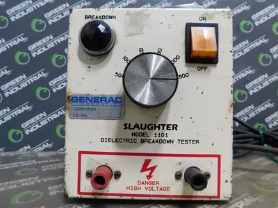 Slaughter 1101-2.5 Dielectric Breakdown Tester Used