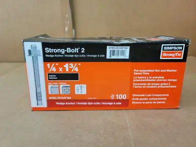 NEW SIMPSON STRONG-TIE STB2-25134F100