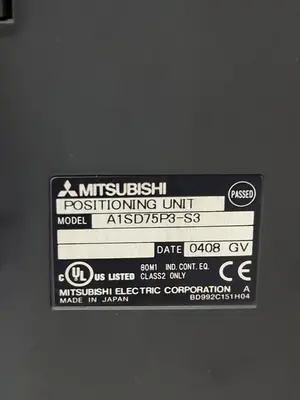 Used MITSUBISHI A1SD75P3-S3 Industrial Controls Ohio US | Surplus Asset Holdings #1235725