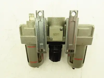 SMC AL30-N02-3Z Pneumatic Air Filter Regulator Lubricator Assembly