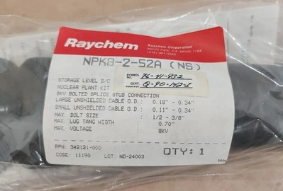 NEW Raychem NPK8-2-52A