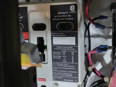 40hp, 600V, 100A, FVNR Starter, Size 3