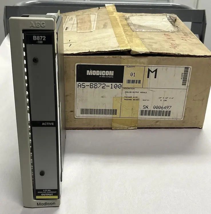 Used MODICON AS-B872-100 Industrial Controls | Surplus Asset Holdings #1221397
