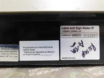 USED BRADY LABELIZER PLUS