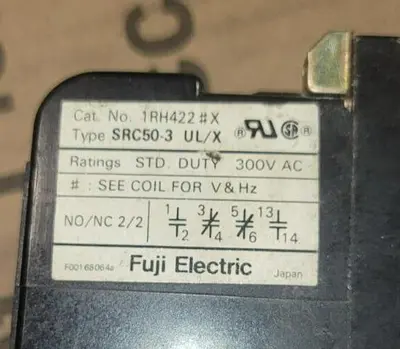 USED FUJI ELECTRIC SRC50-3 UL/X