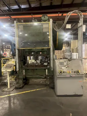 100 TON MINSTER P2-100-48 PIECE MAKER STRAIGHT SIDE HIGH SPEED PRESS: YOBRO #25114