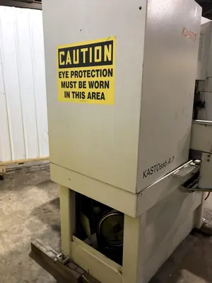10" X 10" KASTO MODEL #SSB-A2-CNC-CC AUTOMATIC VERTICAL BAND SAW: STOCK #17306
