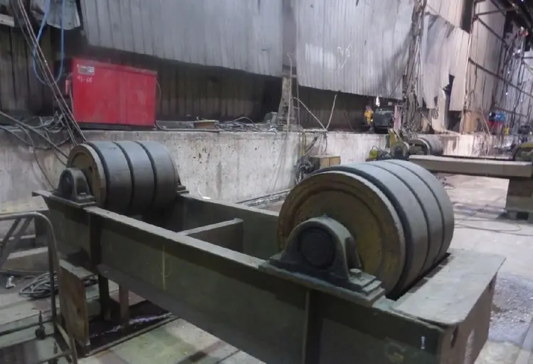 Used RANSOME _UNKNOWN_ Welding Turning Rolls Ohio US | Yoder Brothers machinery #444312