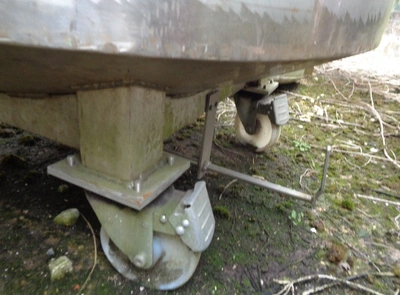 500L S/S Open Top Trolley Tanks