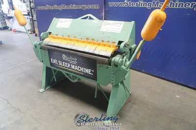 Used CHICAGO BPO-412-6 Box & Pan Brakes including Finger California US | Sterling Machinery Exchange #1467006
