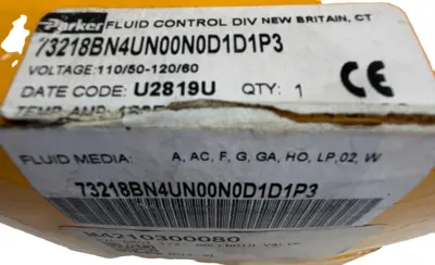NEW PARKER 73218BN4UN00N0D1D1P3 SOLENOID VALVE