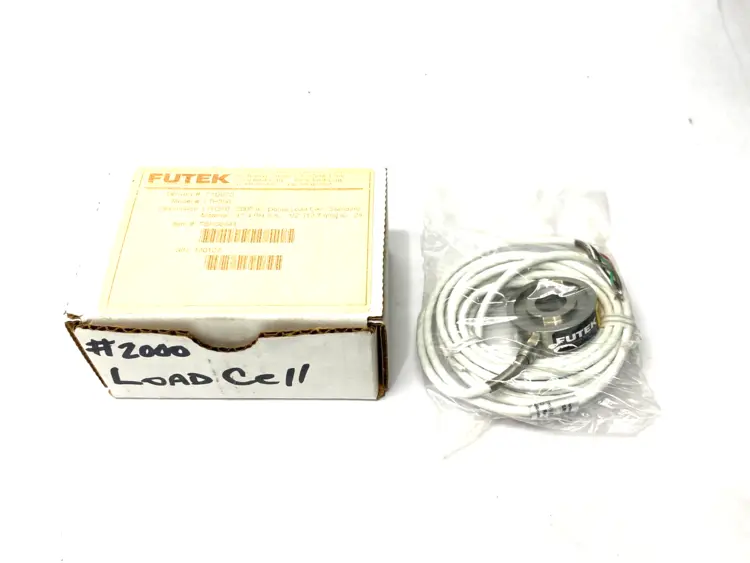 New | in-Stock FUTEK DONUT LOAD CELL 2000LB 17-4 PH S.S. Transducers Michigan US | Maverick Industrial Sales #1122687