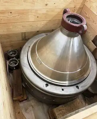 Alfa-Laval BREW 700 hermetic beer clarifier, 316SS.