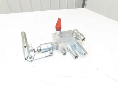 Hyster 4040177 Forklift Parking Break Manifold Valve HF62690-11 Off E80XN