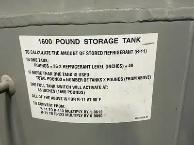Used TRANE RRTAL1600A00 Chemical & Process Equipment Ohio US | HGR 24 #1309208