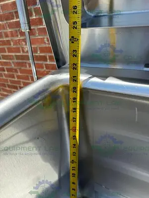 USED SANI MATIC STAINLESS STEEL 300 LITER COP SYSTEM PARTS WASHER SKID
