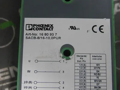 USED PHOENIX CONTACT SACB-8/16-10,0PUR