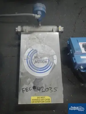USED Micro Motion Micro Motion Flow Meter, Model DS 150, S/S