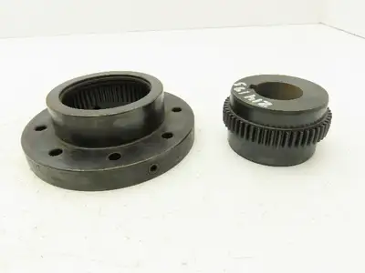 Sier-Bath Vari-Crown Flexible Coupling With 2"Hub 1-1/2"Bore Size F 1-1/2