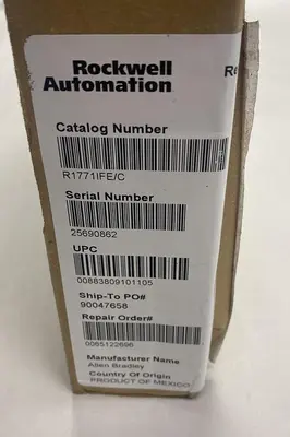 USED ALLEN-BRADLEY 1771-IFE
