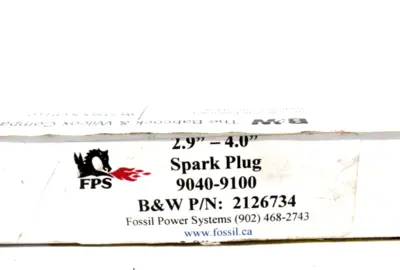 LOT OF 2 NEW FOSSIL POWER SYSTEMS 9040-9100 SPARK PLUG 90409100