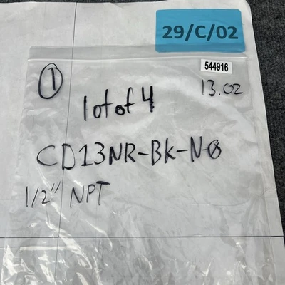 New | in-Stock Sealcon CD13NR-BK-N-O Misc Industrial Equipment California US | Davliegogo LLC #1710336