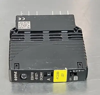 USED E-T-A CIRCUIT BREAKERS ESX10-S127-DC24V-1A-10A Electronic Overcurrent Protector Module