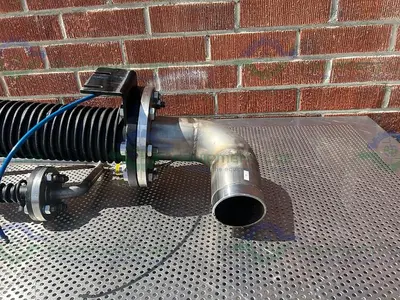 Unbranded  Diffusion Pump 8" x 36" w/ 4" Stainless Steel Elbow