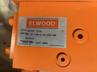 New | in-Stock ELWOOD R9793-3025 Parts (Hydraulics and Pneumatics) Ohio US | Surplus Asset Holdings #1226250