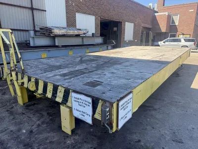 150 TON x 14' WIDE x 34' LONG P&E HEAVY DUTY SELF POWERED TRANSER RAIL CAR / CART: STOCK #23112