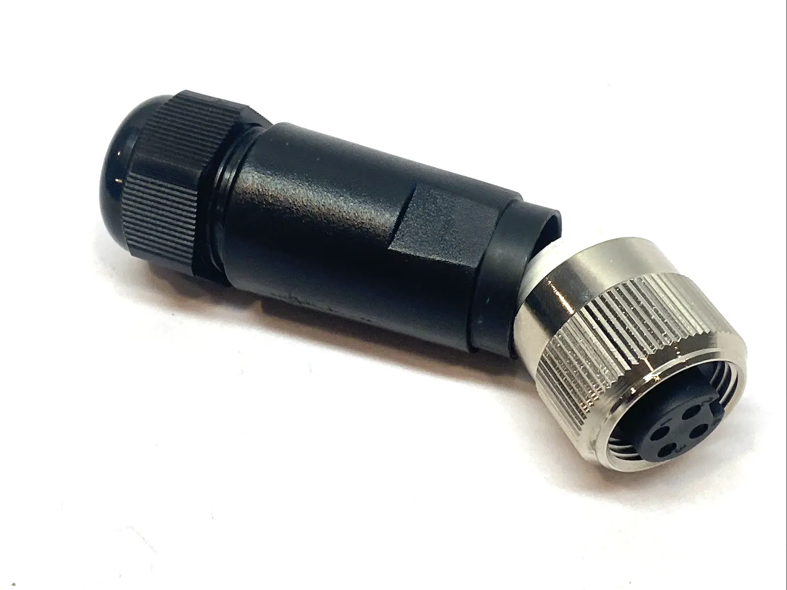 USED AUTOMATIONDIRECT 4-PIN FEMALE AXIAL FIELD-WIREABLE CONNECTOR