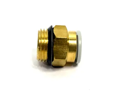 KQ2H10-U03A | SMC  Pneumatic One-Touch Fitting 10mm Tube O.D. G 3/8" LOT OF 10 - New Other