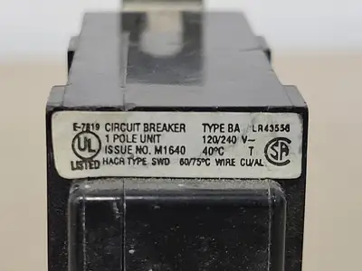 USED CUTLER-HAMMER BA115