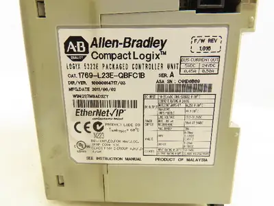 Allen Bradley 1769-L32E-QBFC1B CompactLogix L23E CPU Controller Module