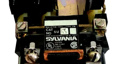 NEW SYLVANIA 5U3-76 PM A.C. RELAY 120V 60HERTZ 5U376