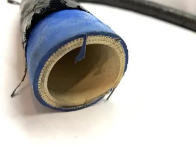 USED MILKMATE 40MM X 5,5/6 BAR BLUE HOSE 195CM LENGTH