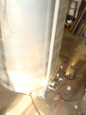 1,700 L S/S Electrically Heated Jacketed Cooker Tank