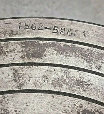 10" Diameter 4 Jaw Lathe Chuck Burnerd 1562-52601 Through Hole 2-1/8