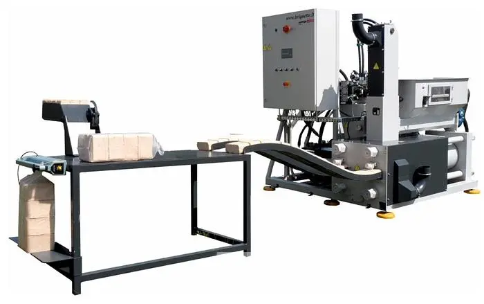 Used UMP BP500A BRIQUETTE MACHINE Sawmill Pellet Equipment | CAROLINA MACHINERY SALES #421019