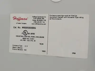 NEW HOFFMAN M500500300G