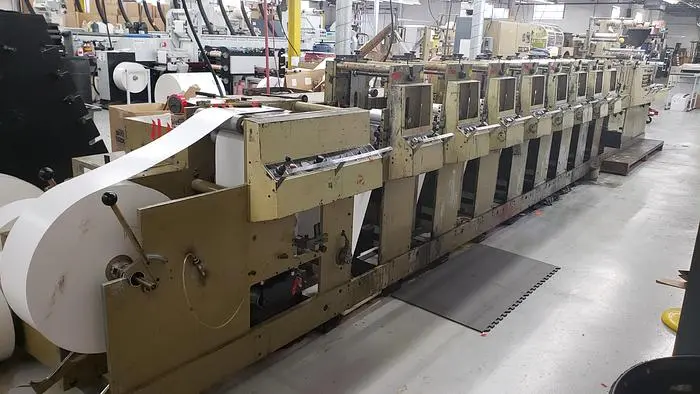 Used MARK ANDY 4120 Flexo Printing Presses | J&J Converting Machinery #440502