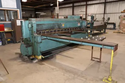 Used 1972 Wysong 1010-RD Power Squaring Shears (Gauge) New Jersey US | Machinery Values #1324551